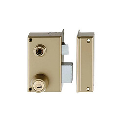 Heracles MX4500 Y8C Serrure en applique 3 points verticale fouillot droite 45 mm