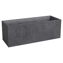 Artevasi Sydney 80 cm Jardinière rectangulaire 57 L anthracite