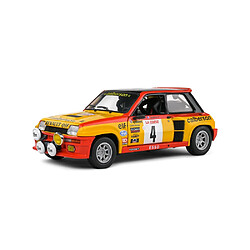 Solido S1801314 Voiture de rallye Renault 5 Turbo 1:18 Jaune Tour de Corse 1980 n°4