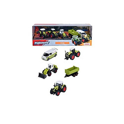 Majorette Coffret Ferme CLASS 5 véhicules agricoles 1/64 (7,5 cm)