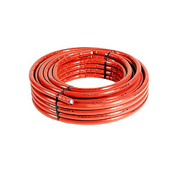 COMISA 87.80.341 Tuyau multicouche 16x2 couronne 50 m isolé rouge