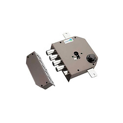 Mottura 38630VS00X+9411745CR Serrure en applique 3 points 630 marron gauche