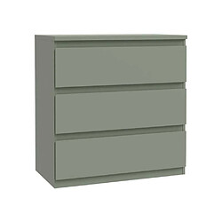Kein Hersteller Commode EDMORE 3 tiroirs Sauge 77,2 x 42 x 79,8 cm