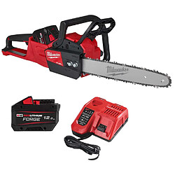 Milwaukee M18 FCHS 122 Tronçonneuse 18 V guide 40 cm kit 2x12 Ah