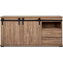 Kein Hersteller Marrakesch 51A Buffet 180x87x40 cm décor Valhalla chêne / Milford kiefer