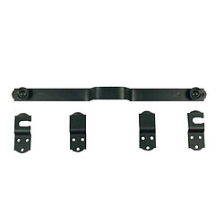 Torbel 9235126 Barre de sécurité 120 cm fer plat 30x8 mm noire
