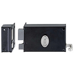 Heracles MX 743 01 Serrure monopoint en applique crochet droite 28 mm