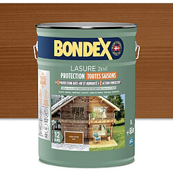 Bondex 28439198 Lasure extérieure 2 en 1 Chêne Moyen Satin 5 L