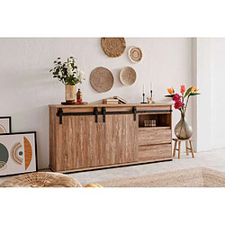 Acheter Kein Hersteller Marrakesch 51A Buffet 180x87x40 cm décor Valhalla chêne / Milford kiefer