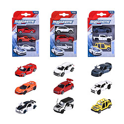 Majorette Coffret 3 véhicules 1/64 métal Premium