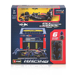 Bburago Pit Pass MV1 Playset 1/43 Formule 1 Red Bull 6 figurines