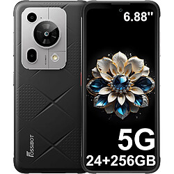 FOSSiBOT F112 Pro 5G Smartphone 24Go+256Go 7150mAh Android 14 Téléphone Portable 120Hz - Noir