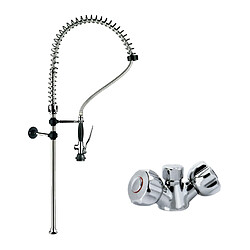 Red Fox Douchette de plan de travail avec robinet DOC 1+ - Redfox