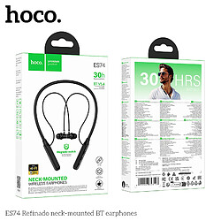 Hoco écouteurs Bluetooth 5.4 montés sur le cou , 30 heures d'autonomie pas cher