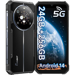 FOSSiBOT F109 - 5G Smartphone 24Go+256Go 10600mAh 6,75" 50MP Android 14 NFC GPS Double SIM - Noir