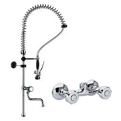 Red Fox Douchette murale avec bras et robinet DOC 4+ - Redfox