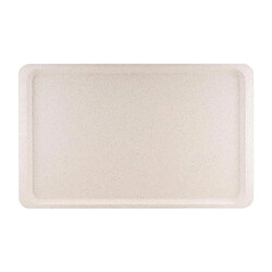 Plateau de service GN 1/1 530 x 325 mm Crème Moucheté - Roltex