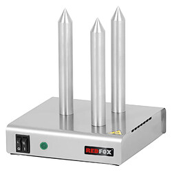 Red Fox Hot dog 3 plots HD 03 - Redfox