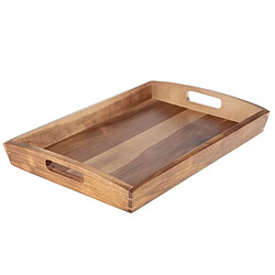 Plateau de service en acacia 510 x 350 x 70 mm - Olympia