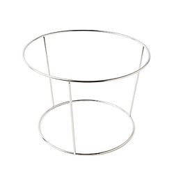 Support inox pour plateau de fruits de mer - Olympia