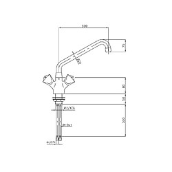 Mitigeur 1 trou - Combisteel