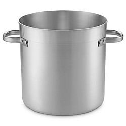 Marmite Traiteur Century sans Couvercle Aluminium Pur Résistant - Ø 24 à 60 cm - Pujadas