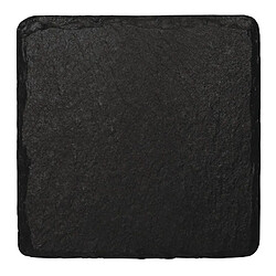 Plat de présentation en ardoise naturelle Olympia - Lot de 4