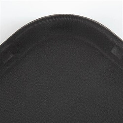 Plateau Rectangulaire Anti-Dérapant Noir - 356 x 457 mm - Kristallon pas cher