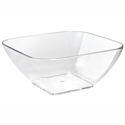 Saladier Carré Transparent en Acrylique 147mm à 285mm - Pujadas