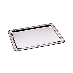 Acheter Plateau de service rectangulaire inox poli - APS 420 x 310 mm