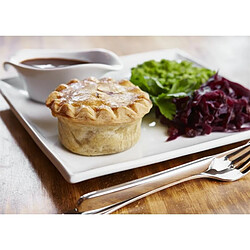 Assiettes Carrées Blanches 140(L) mm Lot de 12 Olympia pas cher