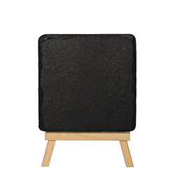 Plat de présentation en ardoise naturelle Olympia - Lot de 4