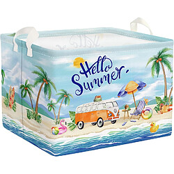 Vendos85 Panier à linge pliable - Multicolore