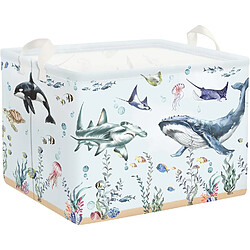 Vendos85 Panier de rangement enfant - Multicolore