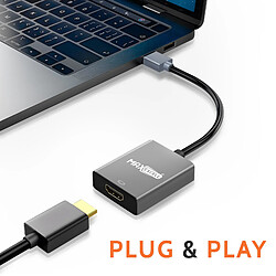 Acheter Max excell Adaptateur Vidéo HDMI vers USB 3.0 Affichage Full HD 1080p Noir