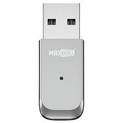 Max excell Clé USB Récepteur Bluetooth pour Ordinateur Portable ou Bureau Gris