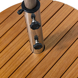 Avis Mes Pied de parasol 49x49x37 cm en bois