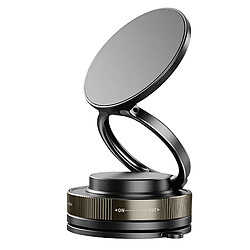 LinQ Support Magnétique pour Smartphone Rotatif et Fixation Ventouse Noir