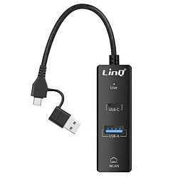 Linq Hub USB-C - Ethernet & USB 3.0