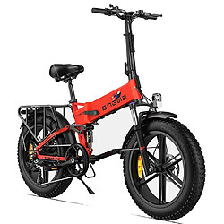 Vélo électrique Pliable ENGWE 250W 48V 13AH Rouge