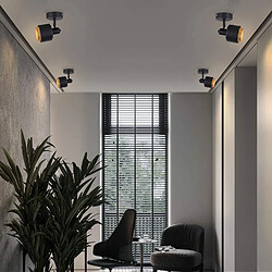 NETTLIFE Applique murale vintage E14 spot de plafond rotatif orientable