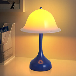 Nettlife Lampe de Table Sans Fil LED - Lampe Chevet Tactile Dimmable, 3 Températures, Rechargeable USB, Design Moderne pour Bureau Salon