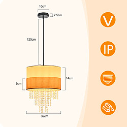 Nettlife Suspension vintage - Noir pas cher