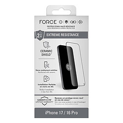 Acheter Force Glass Verre Trempé iPhone 17 Pro Transparent
