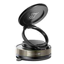 LinQ Support Magnétique pour Smartphone Rotatif et Fixation Ventouse Noir