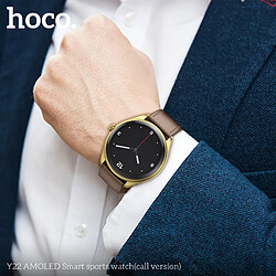 HOCO Y22 montre intelligente élégante IP67- Autonomie 5 à 7 jours - application sport comprise - Noir pas cher
