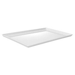 Plateau en mélamine empilable APS Float blanc GN 1/1