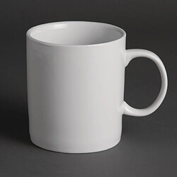 Grand Mug Blanc 483ml Lot de 12 Olympia
