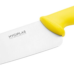 Couteau de Cuisinier Jaune Professionnel 255 mm - Hygiplas