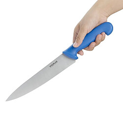 Couteau de Cuisinier Professionnel Bleu 215 mm - Hygiplas